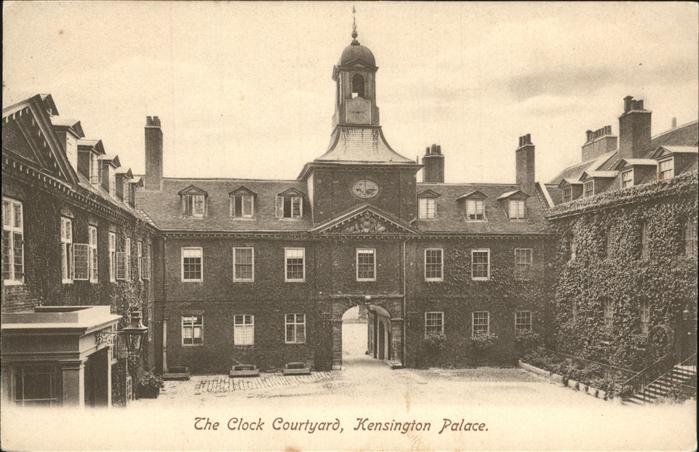 Kensington Palace Clock Courtyard