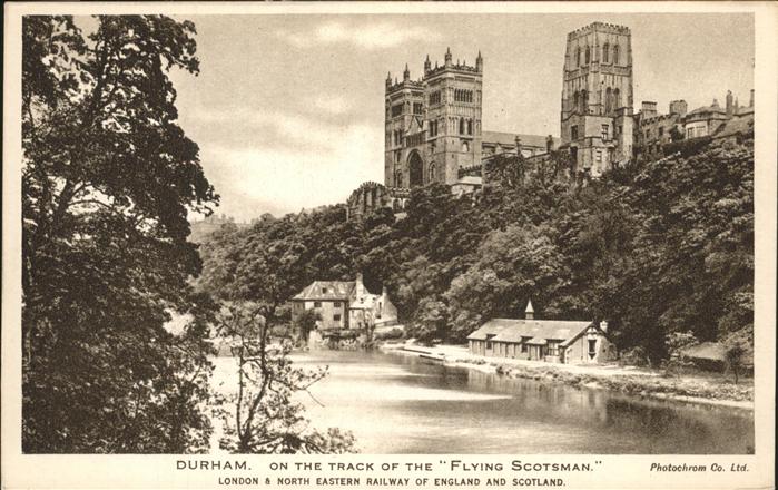 Durham UK Track of the Flying Scotsman