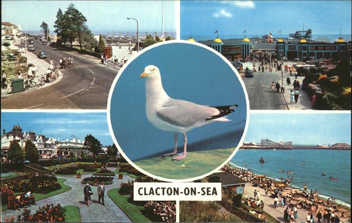 Clacton-on-Sea Marine Parade Pier Beach