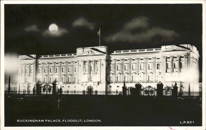 London Buckingham Palace Floodlit