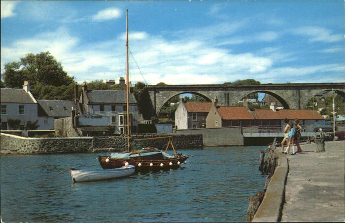 United Kingdom Harbour Lower Largo