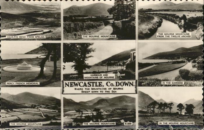 Newcastle Gardens Mourne Mountains Percy French Memorial