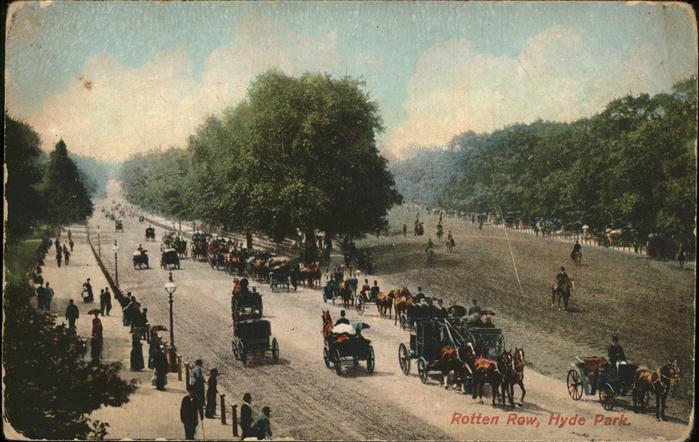 London Hyde Park Rotten Row
