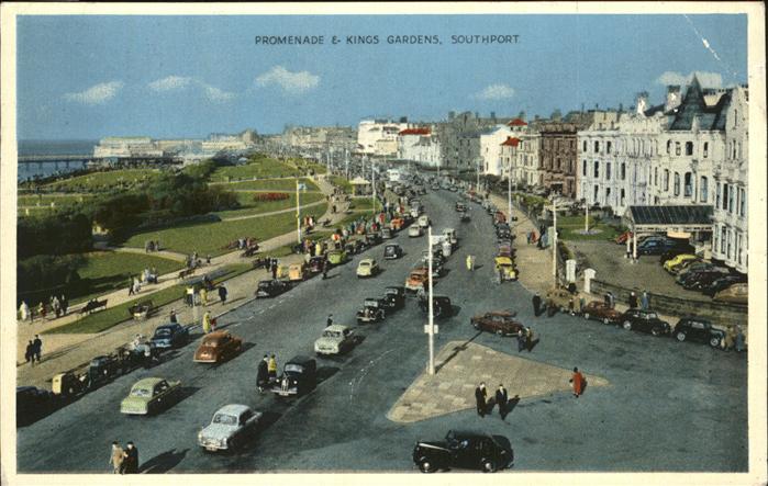 Southport UK Promenade Kings Gardens