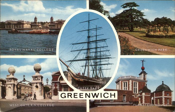 Greenwich London Park Flamsteed House West Gate