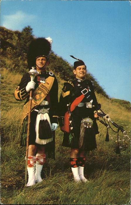 Caithness Sutherland Drum Major Piper Highlanders