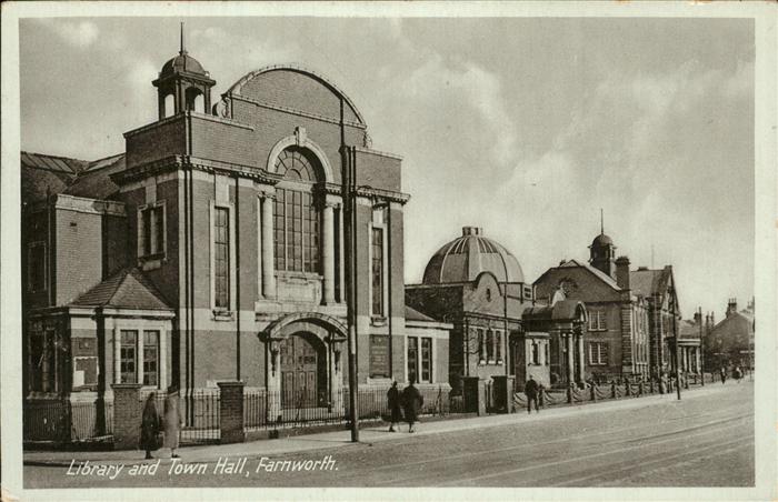 Farnworth Bolton Library Town Hall