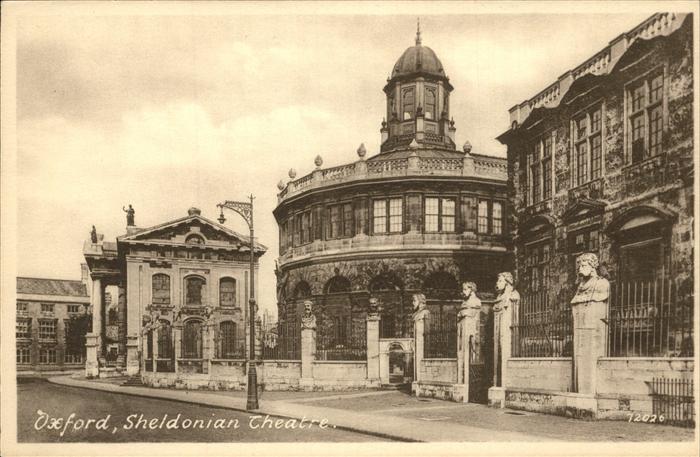 Oxford Oxfordshire Sheldonian Theatre
