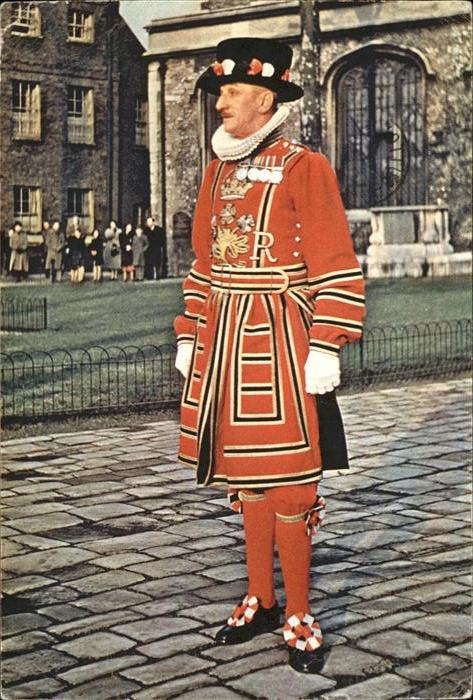 London Tower of London Yeoman Warder