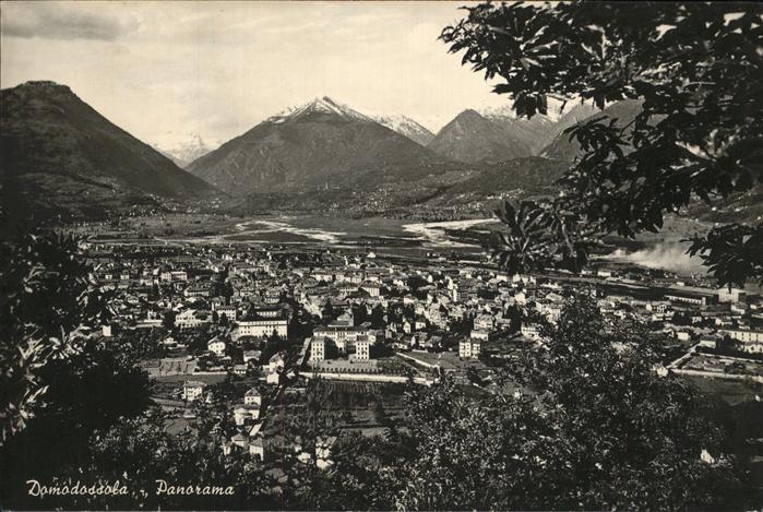 Italien Italia Italy Domodossola Panorama