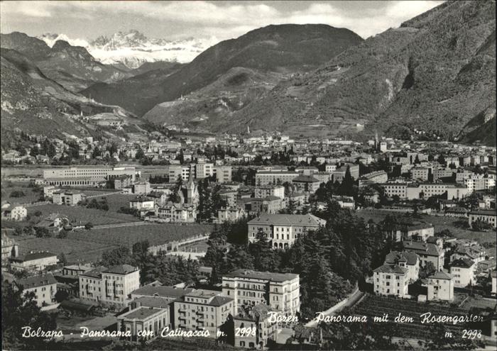 Bozen Suedtirol Rosengarten