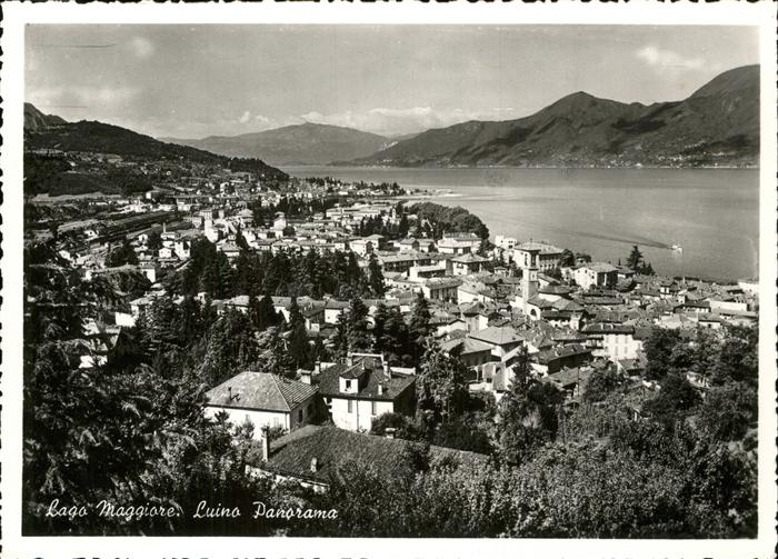 Lago Maggiore Luino Panorama