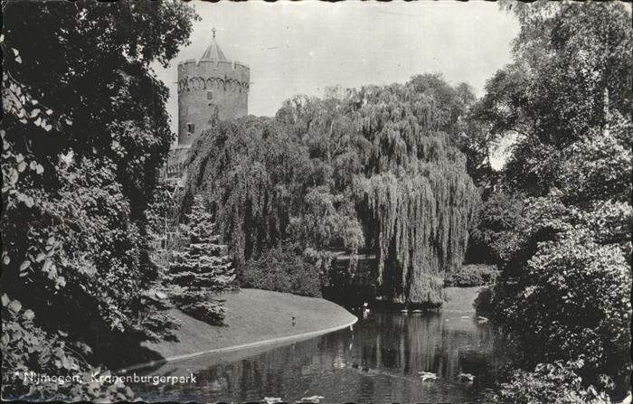 Niederlande Nijmegen Kranenburgerpark Turm