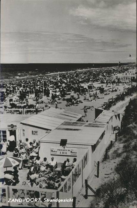 Zandvoort Holland Strandgezicht