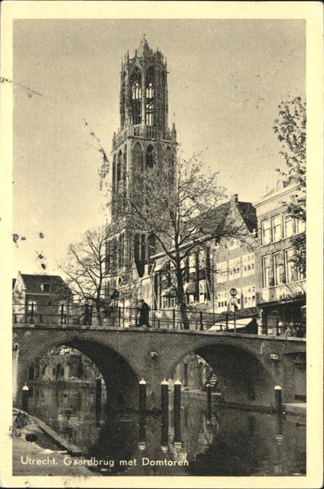 Utrecht Gaardbrug met Domtoren