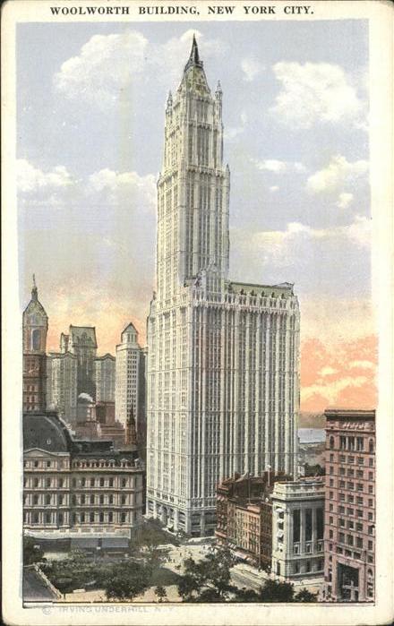New York City Woolworth Building