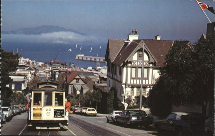 San Francisco California Cable Car Fisherman's Wharf