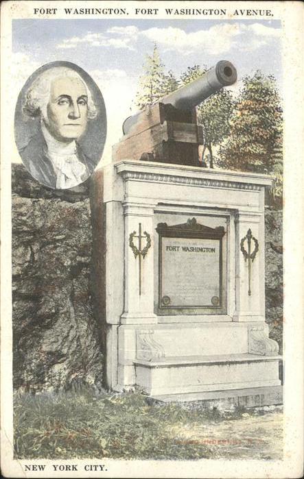 New York City Fort Washington Monument Fort Washington Avenue