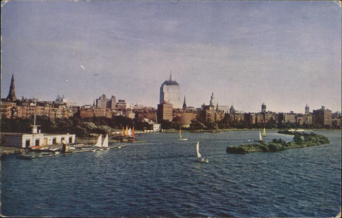 Boston Massachusetts Charles River Esplanade