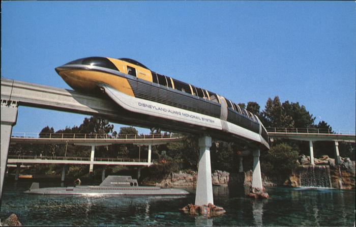 Disney Walt Tomorrowland Train Disneyland