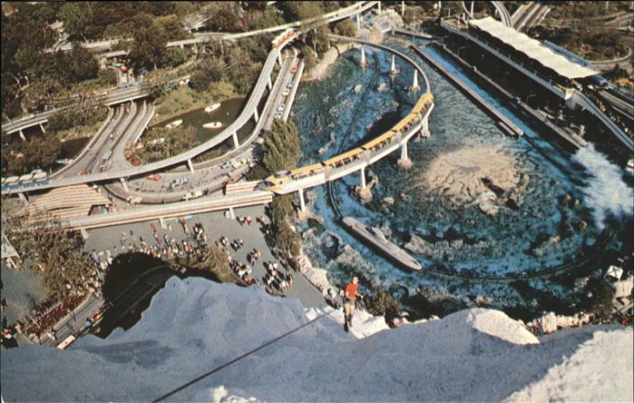 Disney Walt Panoramic view of Tomorrowland view fro