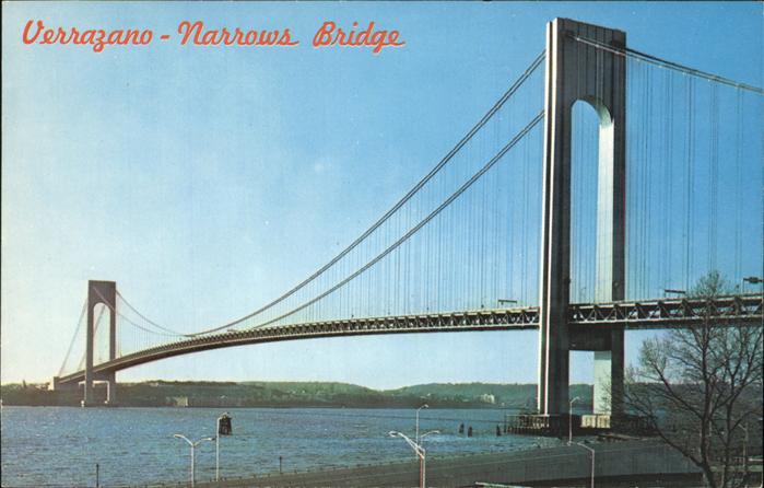 New York City Verrazano Narrows Bridge