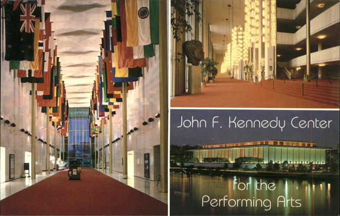 Washington DC John F. Kennedy Center for Performing Arts Cultural Center Hall of