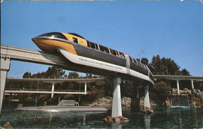 Disney Walt Tomorrowland Train Disneyland