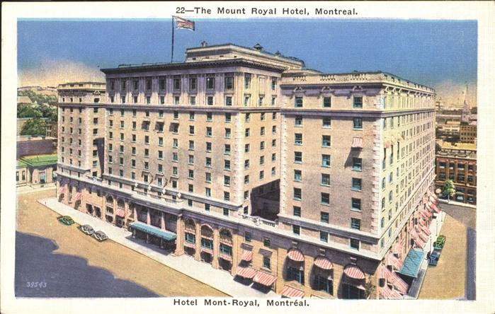 Montreal Quebec Hotel Mont Royal