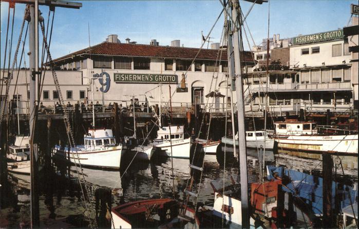 San Francisco California Fisherman's Wharf Tourist Terminal Fischermen's Grotto