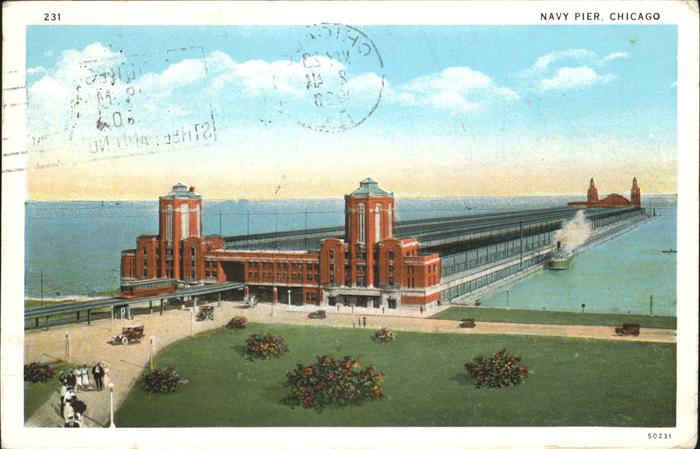 Chicago Illinois Navy Pier Steamer