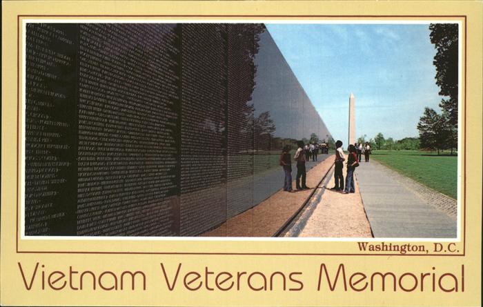 Washington DC Vietnam Veterans Memorial