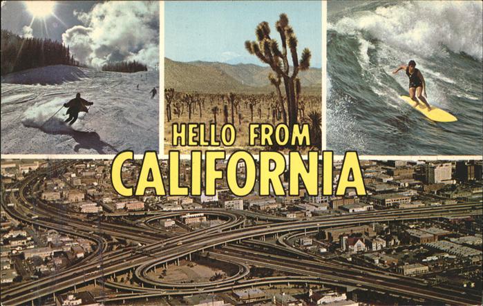 Los Angeles California Snow cap mountains desert in bloom Pacific Ocean aerial v