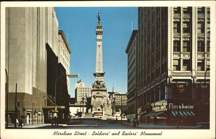 Indianapolis Meridian Street Soldiers and Sailors Monument
