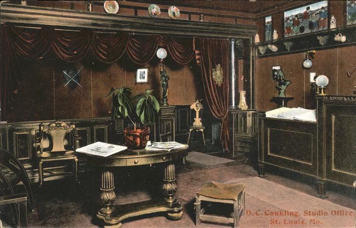 St Louis Missouri O.C. Conkling Studio Office