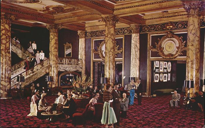 San Francisco California Fairmont Hotel Lobby