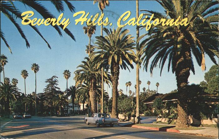 Beverly Hills California Typical residential street