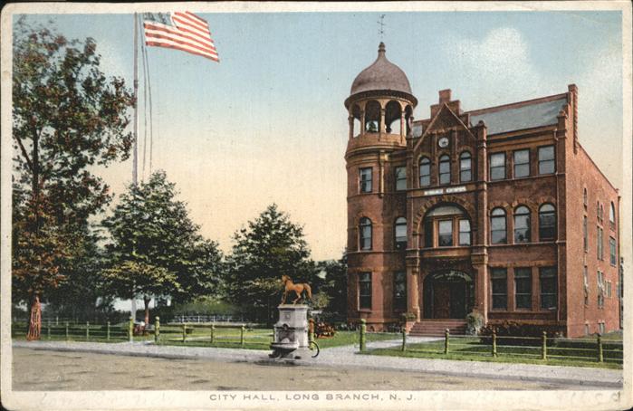 Long Branch New Jersey City Hall Monument Flag