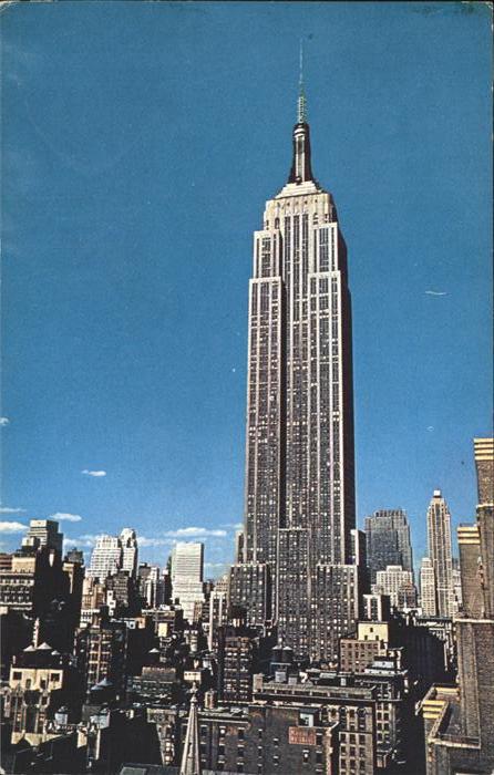 New York City Empire State Building Skyscraper