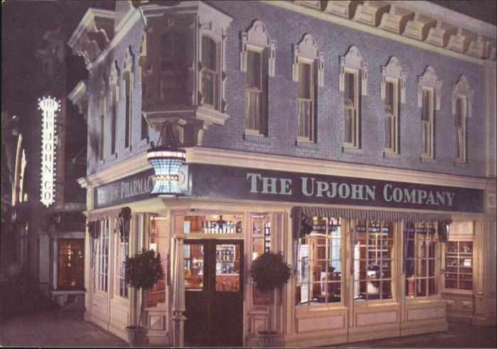 Disney Walt The Upjohn Company drugstore in Disneyl