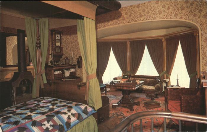 Kingston Ontario Bellevue House National Historic Site Master Bedroom