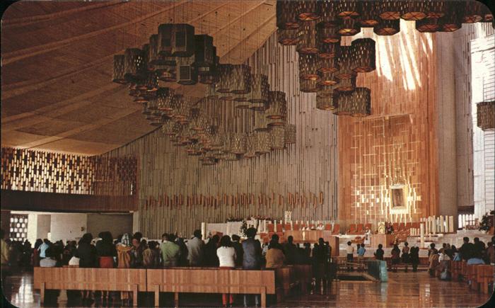 Villa de Guadalupe Interior de la Nueva Basilica