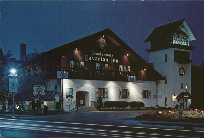 Frankenmuth Bavarian Inn Hotel Restaurant at night