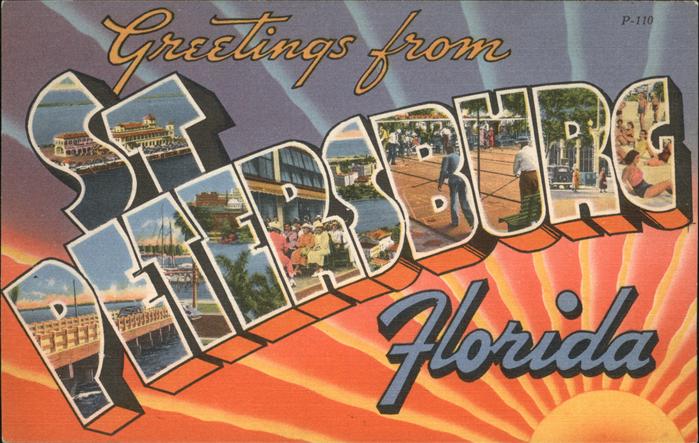 St Petersburg Florida Pinellas Peninsula