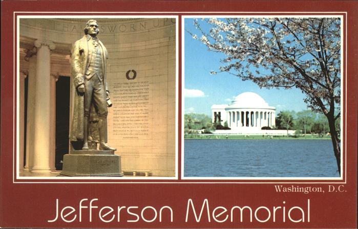 Washington DC Jefferson Memorial President Declaration of Independance