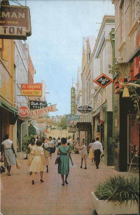 Curacao Niederlaendische Antillen Heerenstraat