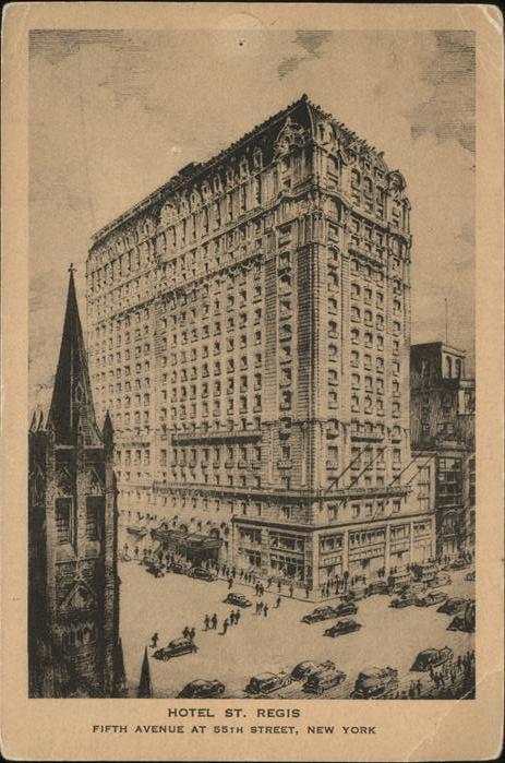New York City Hotel St. Regis Fifth Avenue