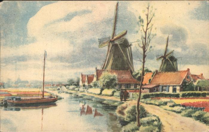 Niederlande die bekannten Muehlen
