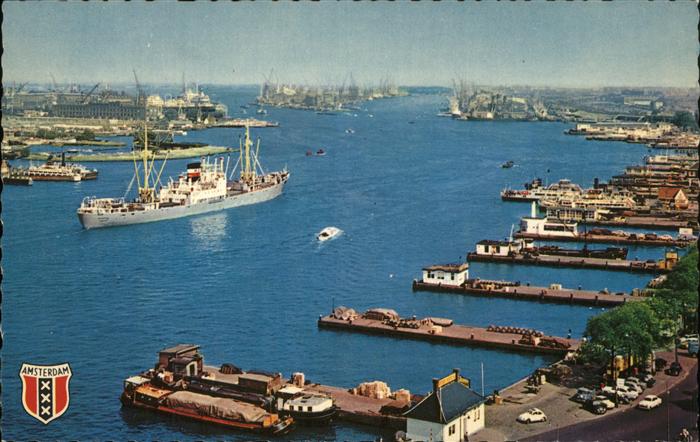 Amsterdam Niederlande Havengezicht (Hafen)