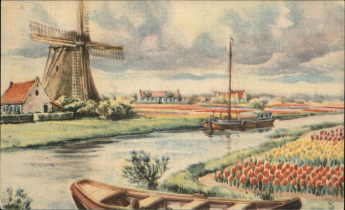 Niederlande Windmuehle